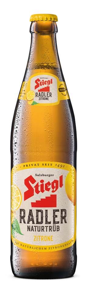 Stiegl-Radler naturtrüb Zitrone