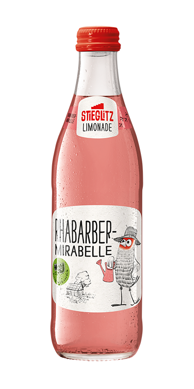 Limonade Rhabarber-Mirabelle von Stieglitz